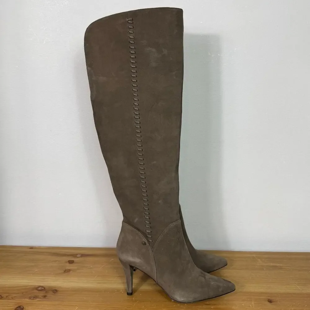 New Vince Camuto Seselti2 Boot in Sable Suede Women's Size 7 Wide Calf